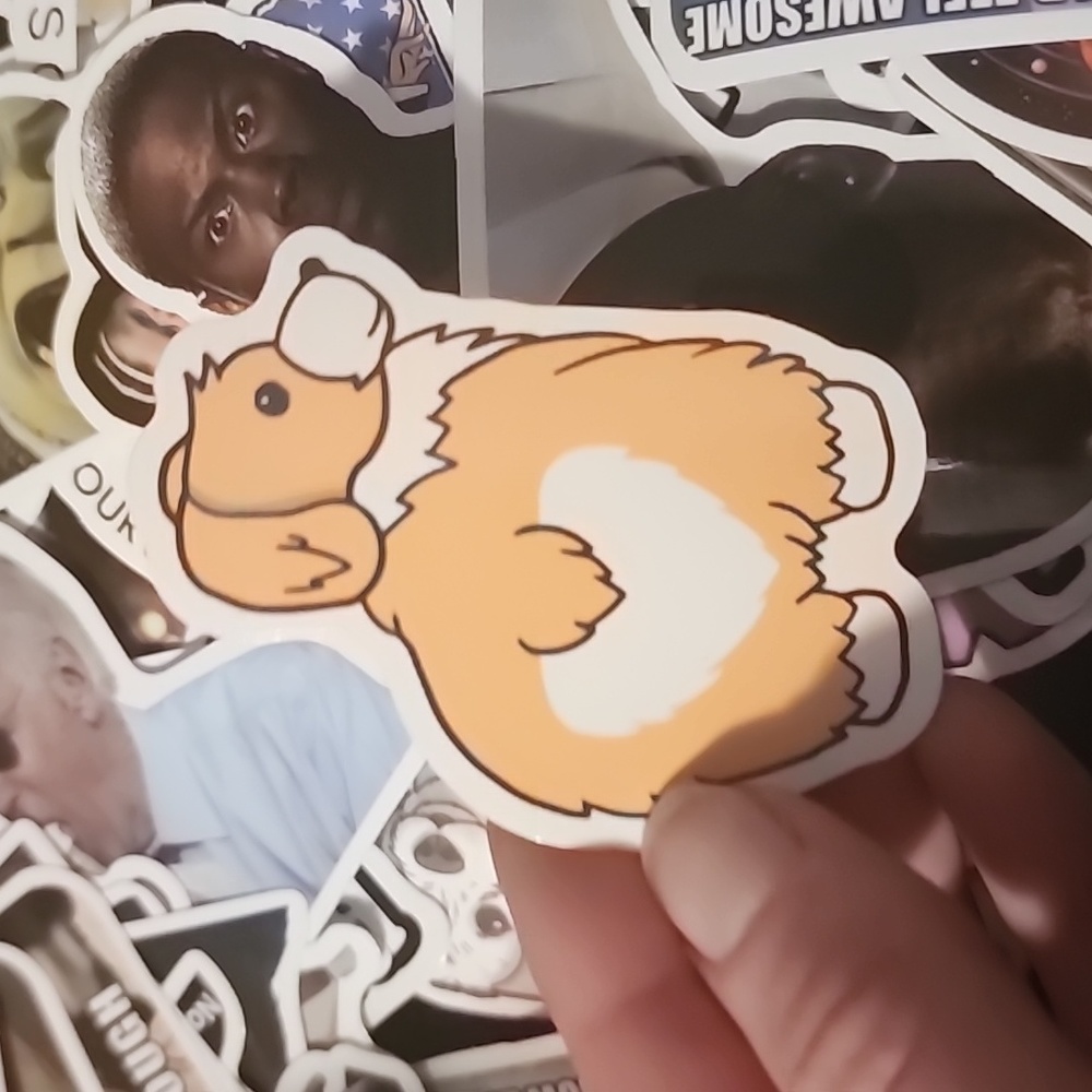10/$10 Doggie Booty Vinyl Sticker